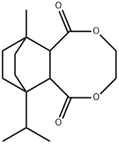 Octahydro-7-methyl-10-(1-methylethyl)-7,10-ethano-2,5-benzodioxocin-1,6-dione