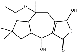 8-Ethoxy-4,4a,5,6,7,7a,8,9-octahydro-1,4-dihydroxy-6,6,8-trimethylazuleno[5,6-c]furan-3(1H)-one