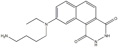 9-(N-(4-aminobutyl)-N-ethyl)aminobenzo(f)phthalazine-1,4-(2H,3H)dione