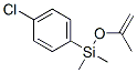 (p-Chlorophenyl)-isopropenoxy-dimethylsilane
