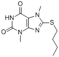 8-(Butylthio)-3,7-dimethyl-1H-purine-2,6(3H,7H)-dione