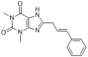 8-(3-Phenyl-2-propenyl)theophyline