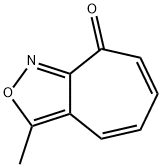 8H-Cyclohept[c]isoxazol-8-one,3-methyl-(9CI)