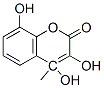 8-hydroxy-4-methyl-3,4-dihydroxycoumarin