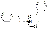 methoxymethylbis(phenylmethoxy)silane