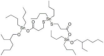 8,8,14,14,20,20-hexabutyl-5,23-diethyl-10,18-dioxo-7,9,19,21-tetraoxa-13,15-dithia-8,14,20-tristannaheptacosane