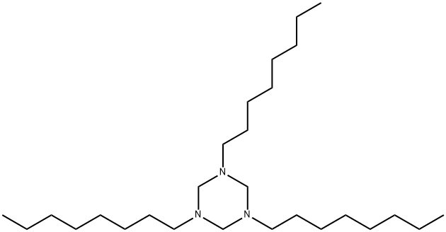 hexahydro-1,3,5-trioctyl-1,3,5-triazine