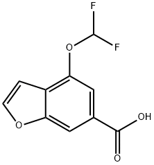 4-(二氟甲氧基)-1-苯并呋喃-6-羧酸