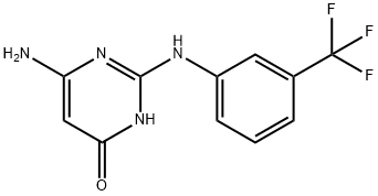 6-氨基-2-{[3-(三氟甲基)苯基]氨基}嘧啶-4(3H)-酮