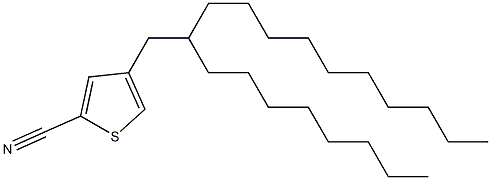 4-(2-辛基十二烷基)噻吩-2-腈