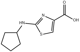 2-(环戊基氨基)-1,3-噻唑-4-甲酸