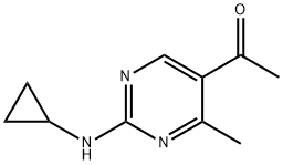 1-[2-(环丙基氨基)-4-甲基嘧啶-5-基]乙酮