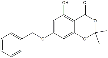 5-Hydroxy-2,2-dimethyl-7-(phenylmethoxy)-4H-1,3-benzodioxin-4-one