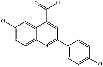 6-氯-2-(4-氯苯基)喹啉-4-甲酰氯