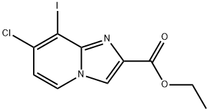 7-氯-8-碘咪唑并[1,2-A]吡啶-2-羧酸乙酯