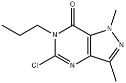 5-氯-1,3-二甲基-6-丙基-1,6-二氢-7H-吡唑并[4,3-D]嘧啶-7-酮