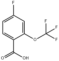 4-氟-2-(三氟甲氧基)苯甲酸