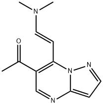 1-{7-[(E)-2-(二甲基氨基)乙烯基]吡唑并[1,5-A]嘧啶-6-基}乙酮