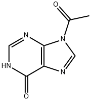 9-乙酰基-1,9-二氢-6H-嘌呤-6-酮