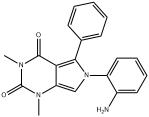 6-(2-aMinophenyl)-1,3-diMethyl-5-phenyl-1H-pyrrolo[3,4-d]pyriMidine-2,4(3H,6H)-dione