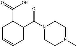 6-(4-甲基哌嗪-1-羰基)环己-3-烯-1-羧酸