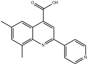 6,8-二甲基-2-(吡啶-4-基)喹啉-4-羧酸