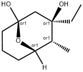 9-Oxabicyclo[3.3.1]nonane-1,3-diol,3-ethyl-4-methyl-,(1R,3R,4R,5S)-rel-(9CI)