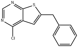 6-苄基-4-氯噻吩并[2,3-D]嘧啶