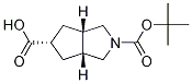 REL-(3AR,5S,6AS)-2-[(叔丁氧基)羰基]-八氢环戊二烯并[C]吡咯-5-羧酸