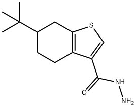 6-叔丁基-4,5,6,7-四氢苯并噻吩-3-甲酰肼