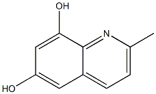 6,8-Quinolinediol,2-methyl-(9CI)