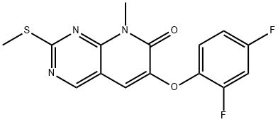 6-(2,4-Difluorophenoxy)-8-Methyl-2-(Methylthio)pyrido[2,3-d]pyriMidin-7(8H)-one