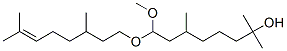 8-[(3,7-dimethyl-6-octenyl)oxy]-8-methoxy-2,6-dimethyloctan-2-ol