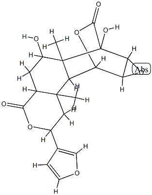 8,9-Epoxy-10,7-(epoxymethano)dodecahydro-2-(3-furanyl)-6,7-dihydroxy-6a,10b-dimethyl-2H-naphtho[2,1-c]pyran-4,12-dione