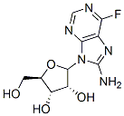 8-amino-6-fluoro-9-ribofuranosyl-9H-purine