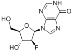 9-(2-脱氧-2-氟-beta-D-阿拉伯呋喃糖基)-1,9-二氢-6H-嘌呤-6-酮