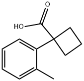 1-(2-甲基苯基)环丁烷-1-羧酸