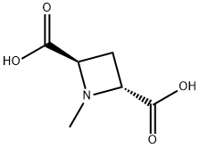 2,4-Azetidinedicarboxylicacid,1-methyl-,(2R-trans)-(9CI)