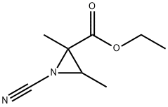 2-Aziridinecarboxylicacid,1-cyano-2,3-dimethyl-,ethylester(9CI)