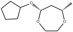 1,4-Dioxepane,5-(cyclopentyloxy)-7-methyl-,cis-(9CI)