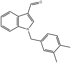 1-(3,4-Dimethyl-benzyl)-1H-indole-3-carbaldehyde