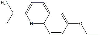 2-Quinolinemethanamine,6-ethoxy-alpha-methyl-(9CI)