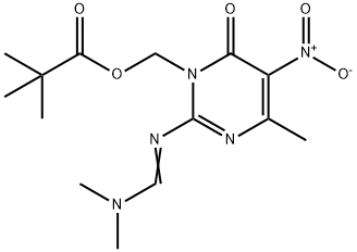 2-[(DiMethylaMino)Methylene]aMino-3N-(pivaloyloxy)Methyl-6-Methyl-5-nitro-4-pyriMidinol