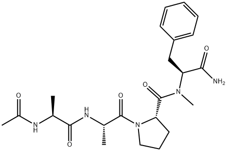 acetyl-alanyl-alanyl-prolyl-(N-methyl)phenylalaninamide