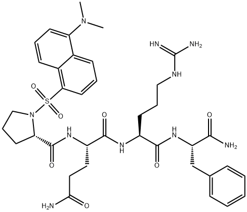 dansyl-prolyl-glutaminyl-arginyl-phenylalaninamide