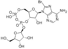 8-溴环磷酸腺苷二磷酸酯核糖钠盐