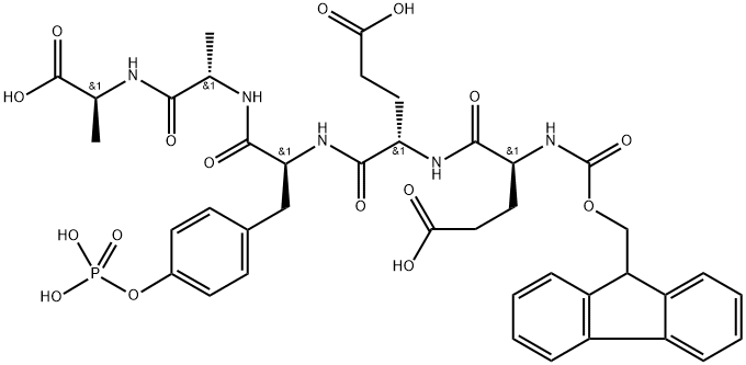 N-(alpha)fluorenylmethoxycarbonyl-glutamyl-glutamyl-phosphotyrosyl-alanyl-alanine