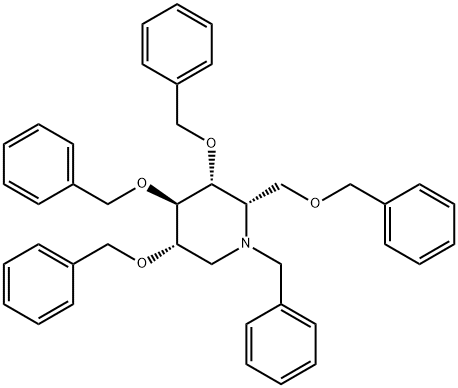 N-苄基2,3,4,6-四-O-苄基-1,5-二去氧亚氨基-L-艾杜糖醇