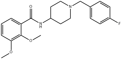 2,3-DIMETHOXY-N-(1-(4-FLUOROBENZYL)PIPERIDIN-4-YL)BENZAMIDE