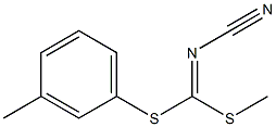 Methyl(3-methylphenyl)cyanocarbonimidodithioate